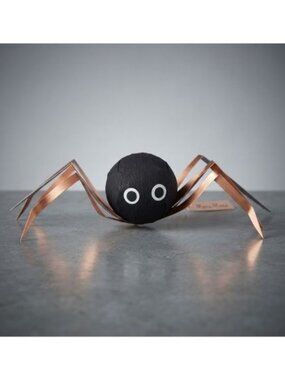 NIB Meri Meri SET 4 Vintage Halloween BLACK SPIDER Surprise Balls NEW $28